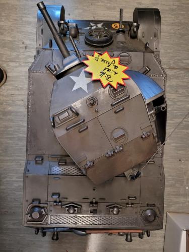 Artikelbild des Artikels “1/6 M5 Stuart RC Model mit FB (Used ohne OVP) “