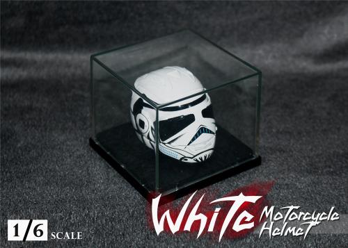 Product image of the product “SW Helmet white mit Display, zum öffnen ”