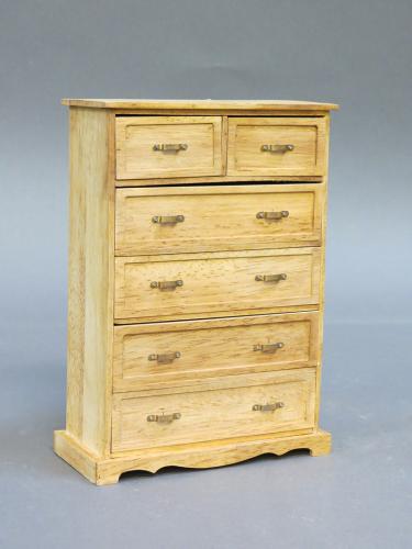 Artikelbild des Artikels “Kommode mit Schubladen in Holz 1:6 “