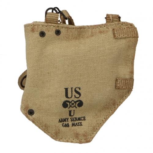 Artikelbild des Artikels “Worn M5 Gas Mask Pouch (Beige) “