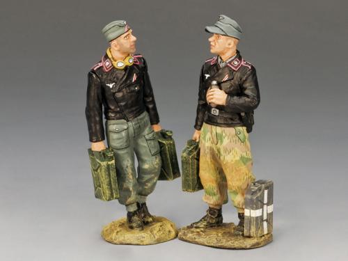 Product image of the product “Two Army Panzer crewmen (No Box) ”