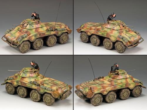 Product image of the product “WS197 SD KFZ 234/1 SCHWERER PANZERSPAHWAGEN BY KING AND COUNTRY (RETIRED) ”