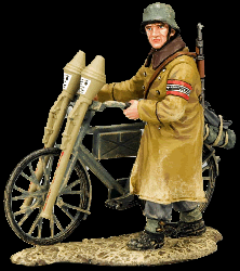 Product image of the product “WWII German Forces: Volksturm Walking with Bicycle ”