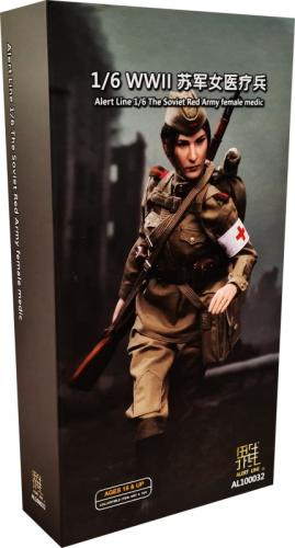 Product image of the product “Red Army - Female Medical Soldier - WW-II - in 1/6 scale ”