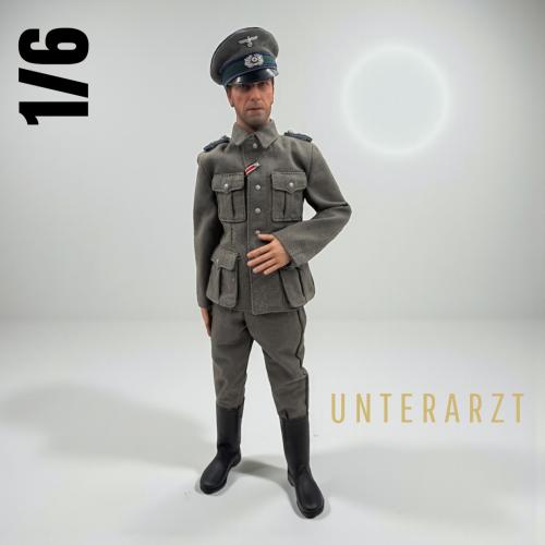 Artikelbild des Artikels “WWII German WH Medic Officer Candidate Unterazt - Gröger  Sani  1/6 (No Box) “