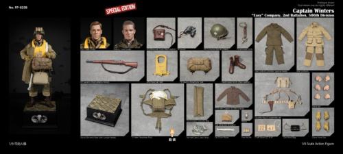 Artikelbild des Artikels “WWII US Airborne Division E Company Captain - Movie - Special Edition - in 1/6 scale “