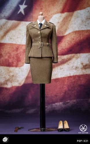 Product image of the product “WWII US Army Female Agent Uniform and HeadSet ”