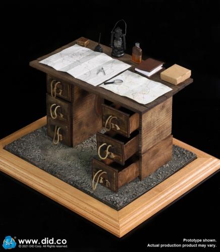 Product image of the product “WWI War Desk Diorama Set - in 1:6 scale- ”