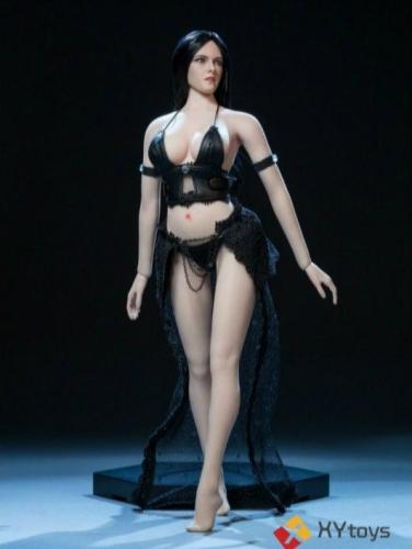 Artikelbild des Artikels “1:6 Black Leather Underwear Lace Skirt Suit “
