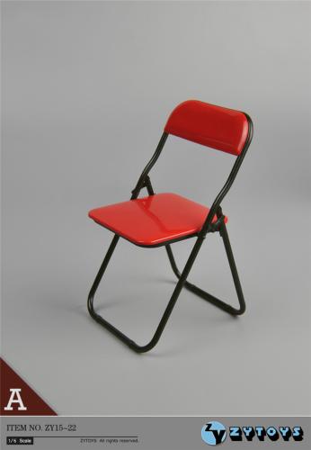 Product image of the product “Klappstuhl in schwarz Rot ”