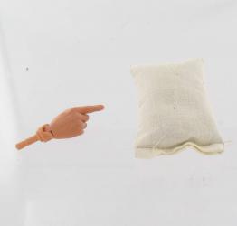Artikelbild des Artikels “Sandsack, gefüllt, leinen, beige, sandbag “