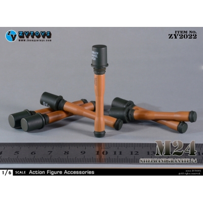 Product image of the product “M24 Stielhandgranate Stick Grenade Set (Olive Drab) 1/6 (6 Stk) ”