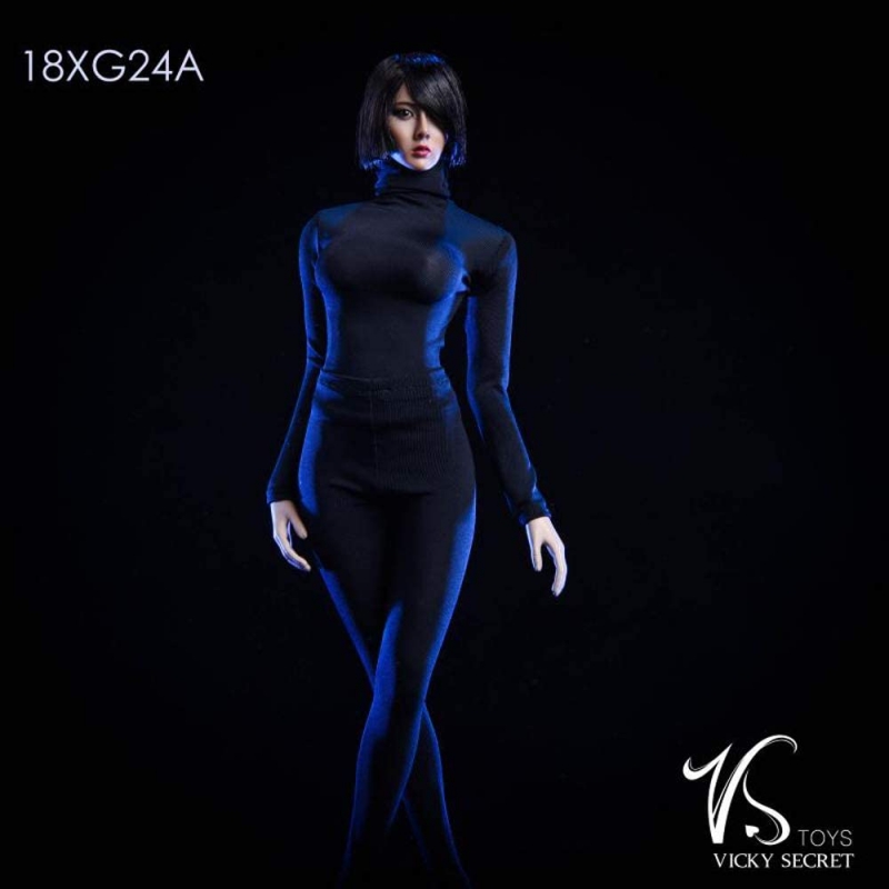  Product image 1 of the product “1/6 Female Lace Lingerie Set (Black) ”