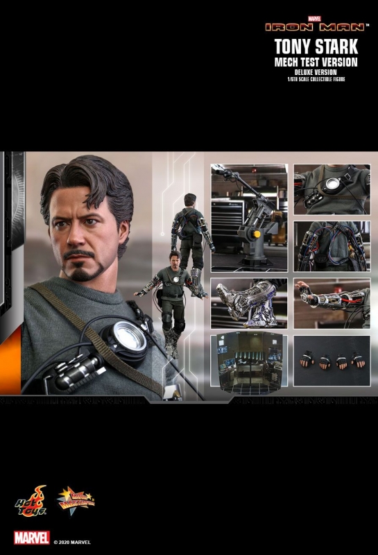  Artikelbild 1 des Artikels “Iron Man - Tony Stark Mech Test Version 1/6 (Deluxe Version) “