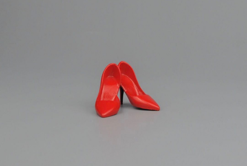  Artikelbild 1 des Artikels “Female Heeled Boots (Red) 1:6 “
