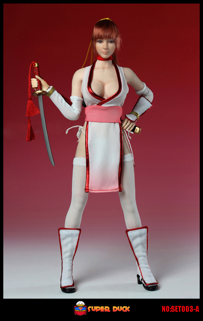  Product image 1 of the product “fighting girl head sculpt+japan outfits B ”