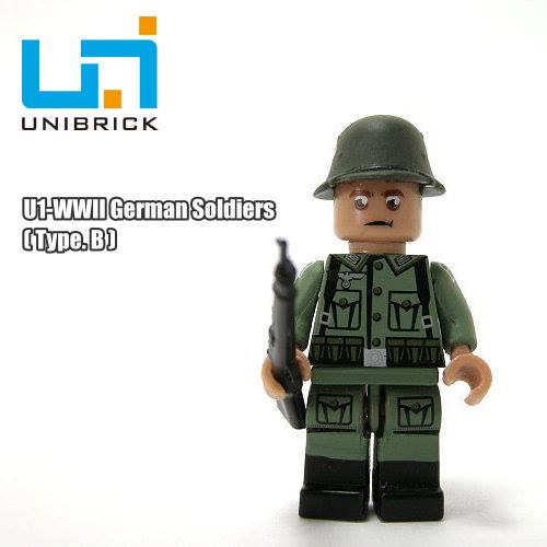  Artikelbild 1 des Artikels “Unibrick Landser Figur mit K98 “