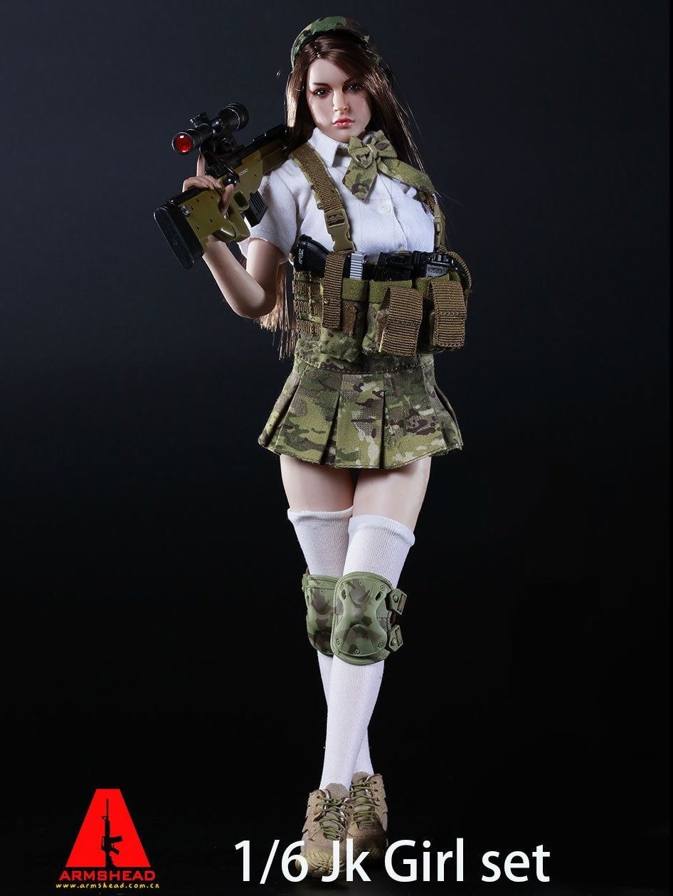  1/6 ARMSHEAD JK Female Clothes Set Combat