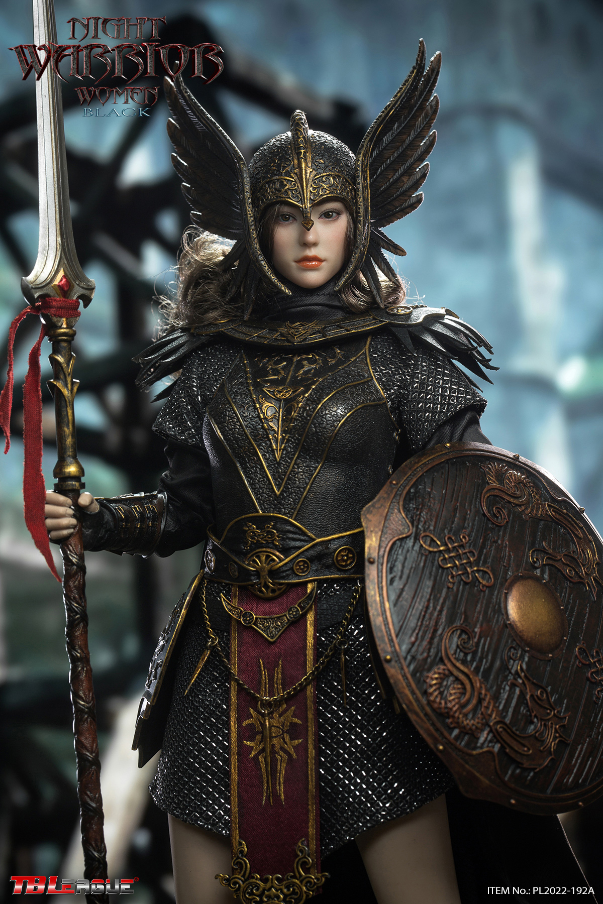  Artikelbild 1 des Artikels “Night Warrior Women – Black  - in 1/6 Scale “