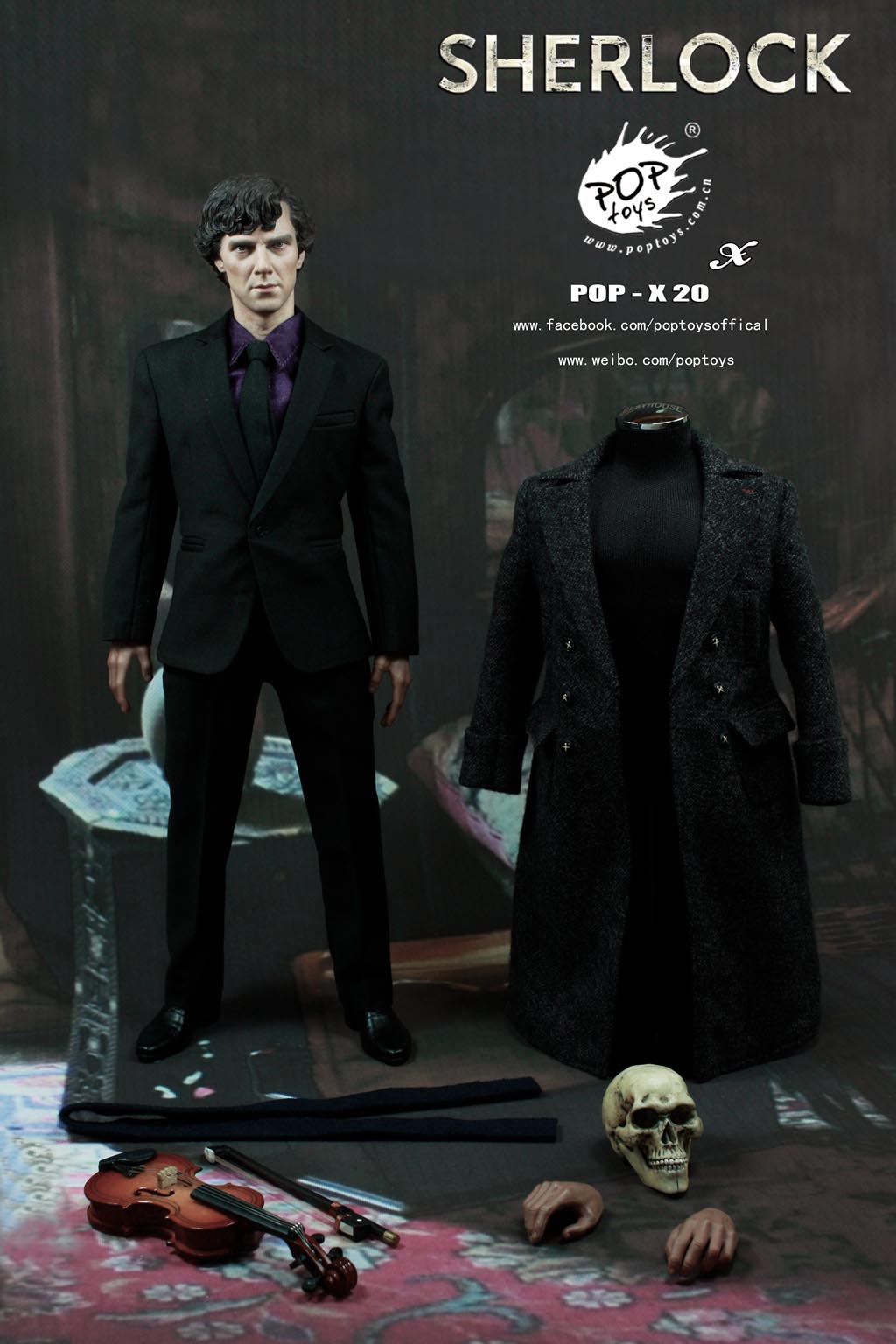  Artikelbild 1 des Artikels “Sherlock 1:6 30cm Figur “