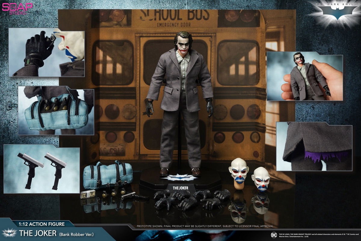  Artikelbild 1 des Artikels “1:12 action figure - The Joker (Robbed Version) “