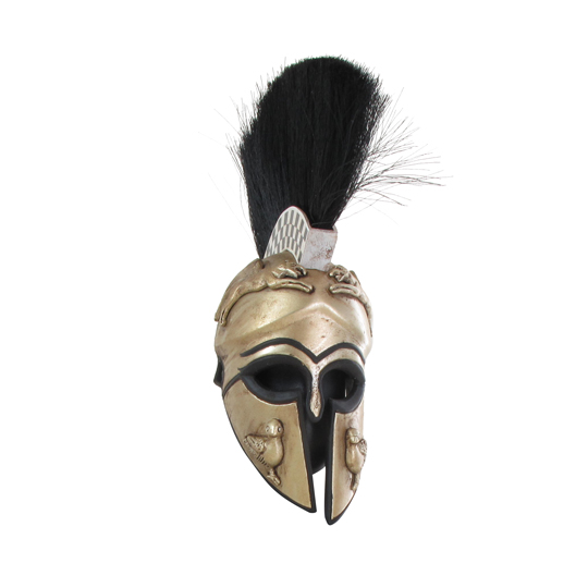  Product image 1 of the product “Greek Corinthian helmet (Black and Bronze Color) ”