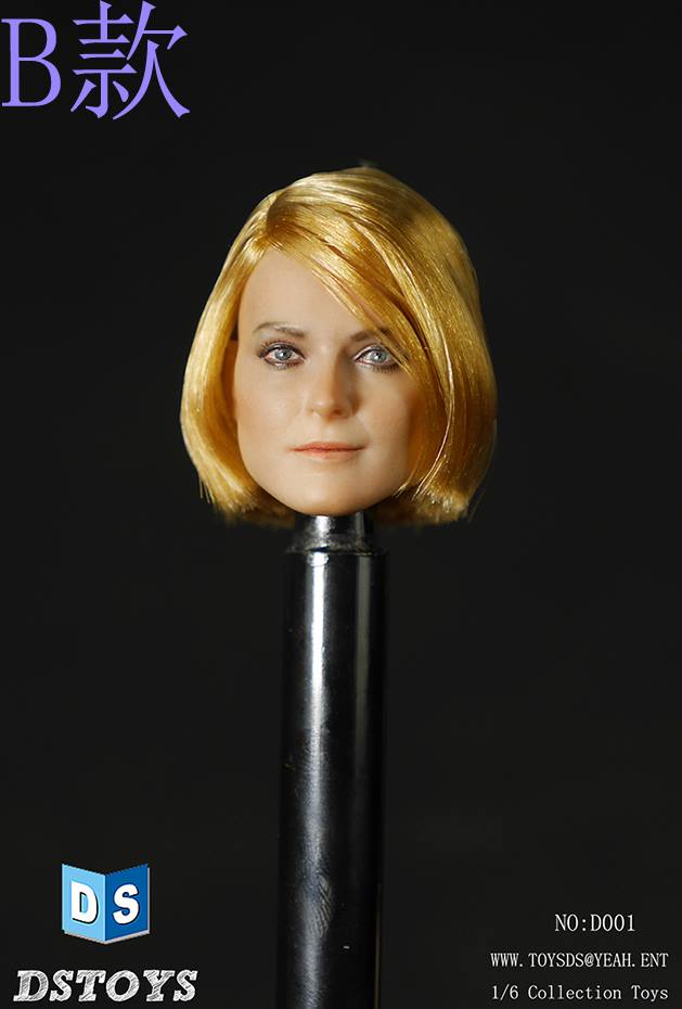  Product image 1 of the product “Female Blond Head D-OO1 ”