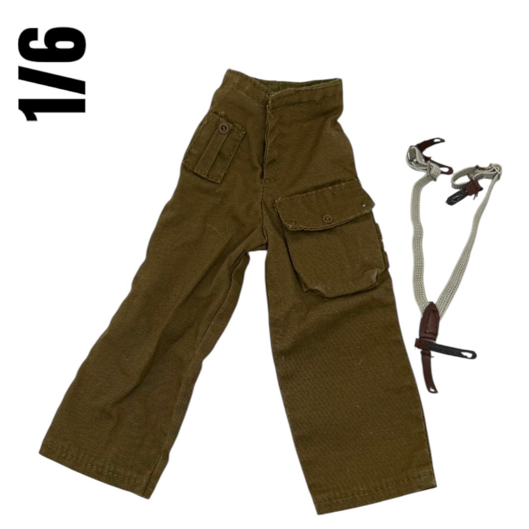  Product image 1 of the product “M37 British, Battleworn Pants  mit Träger 1/6 ”