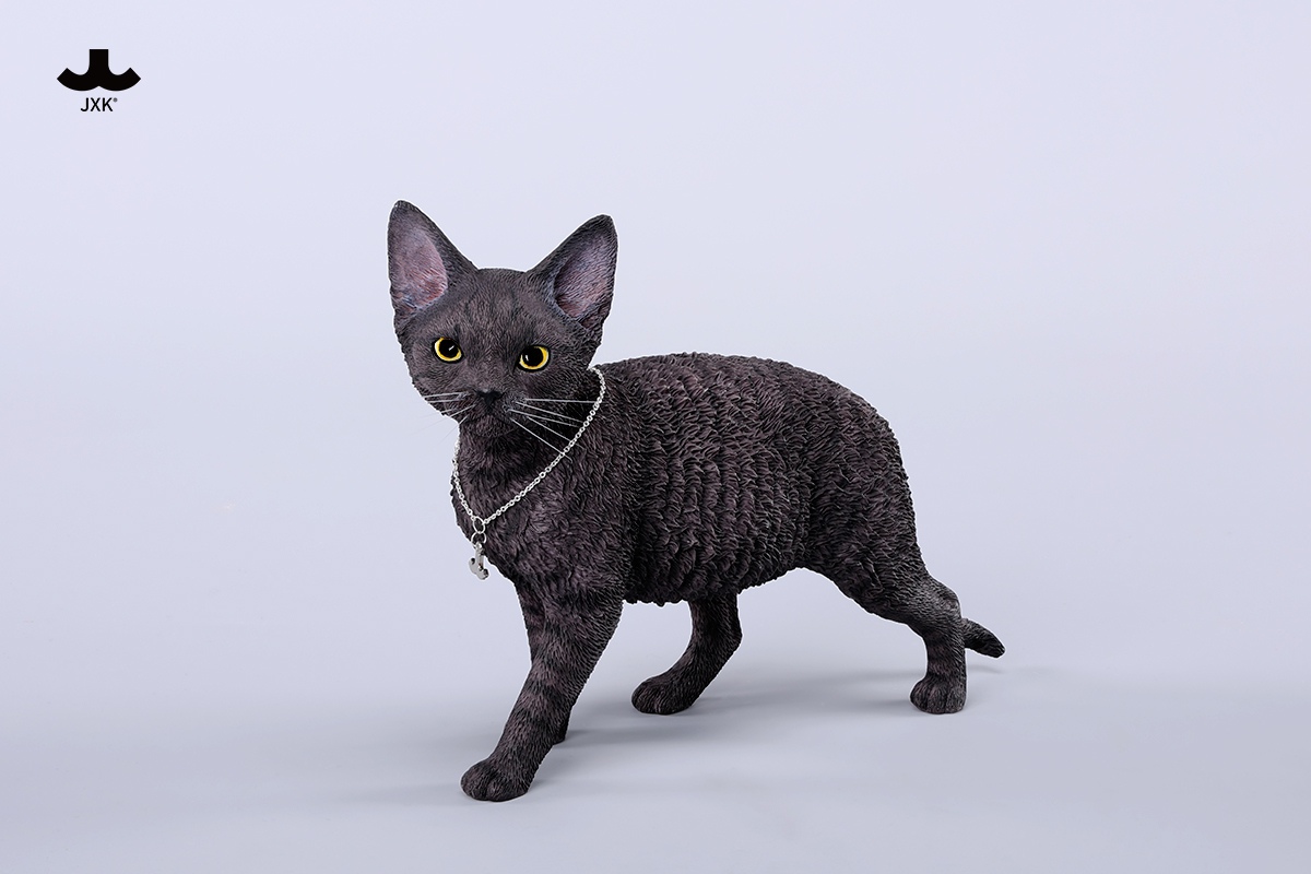 Artikelbild 1 des Artikels “1/3 Scale Devon Rex Cat (Black) “