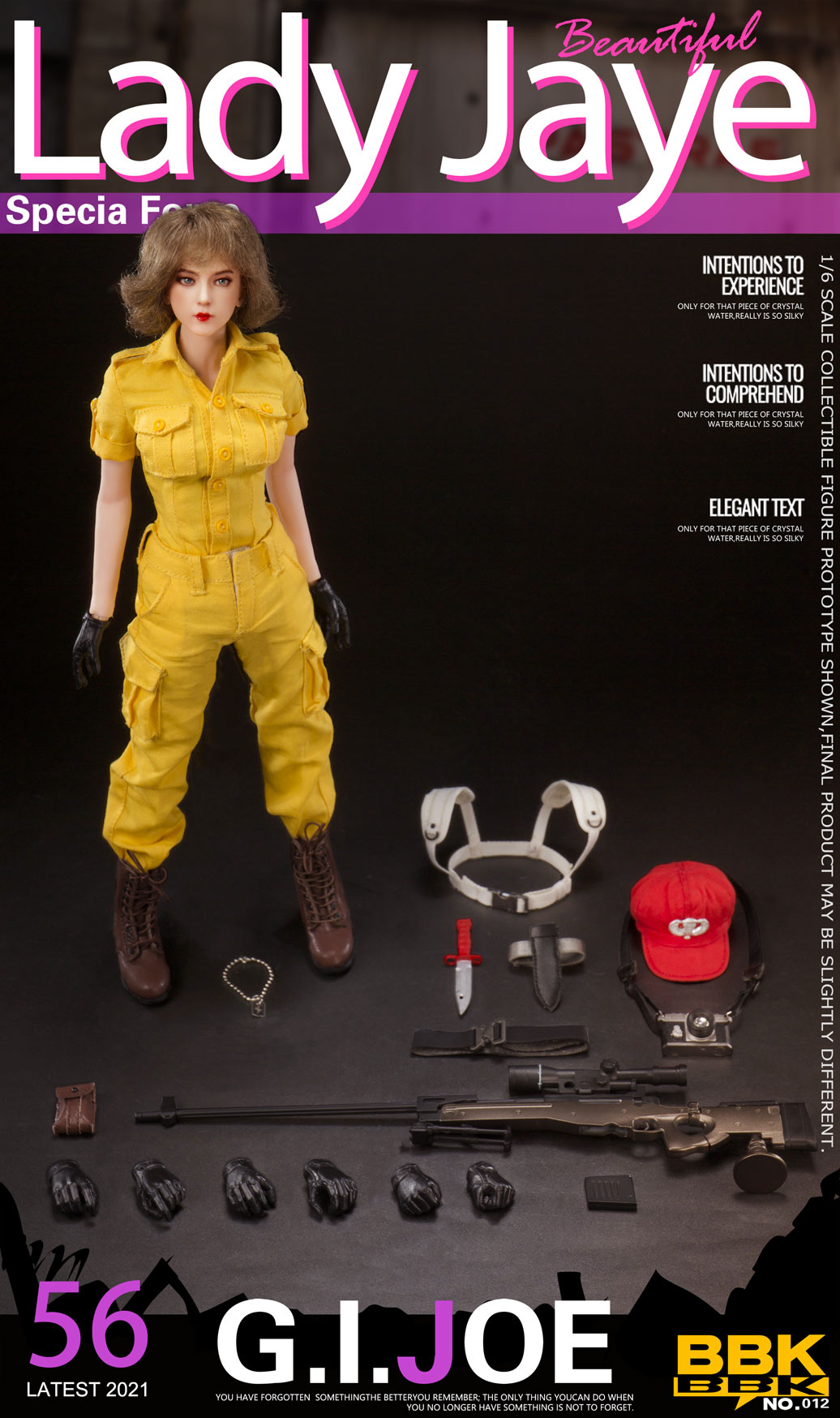  Artikelbild 1 des Artikels “1:6th G.I. Joe - Special Force Beautiful Lady Jaye “