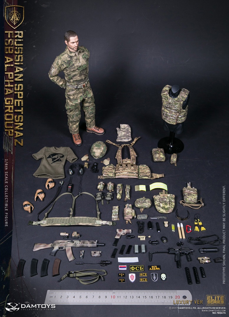  Product image 1 of the product “1/6 RUSSIAN SPETSNAZ FSB ALPHA GROUP (LUXURY VER) ”