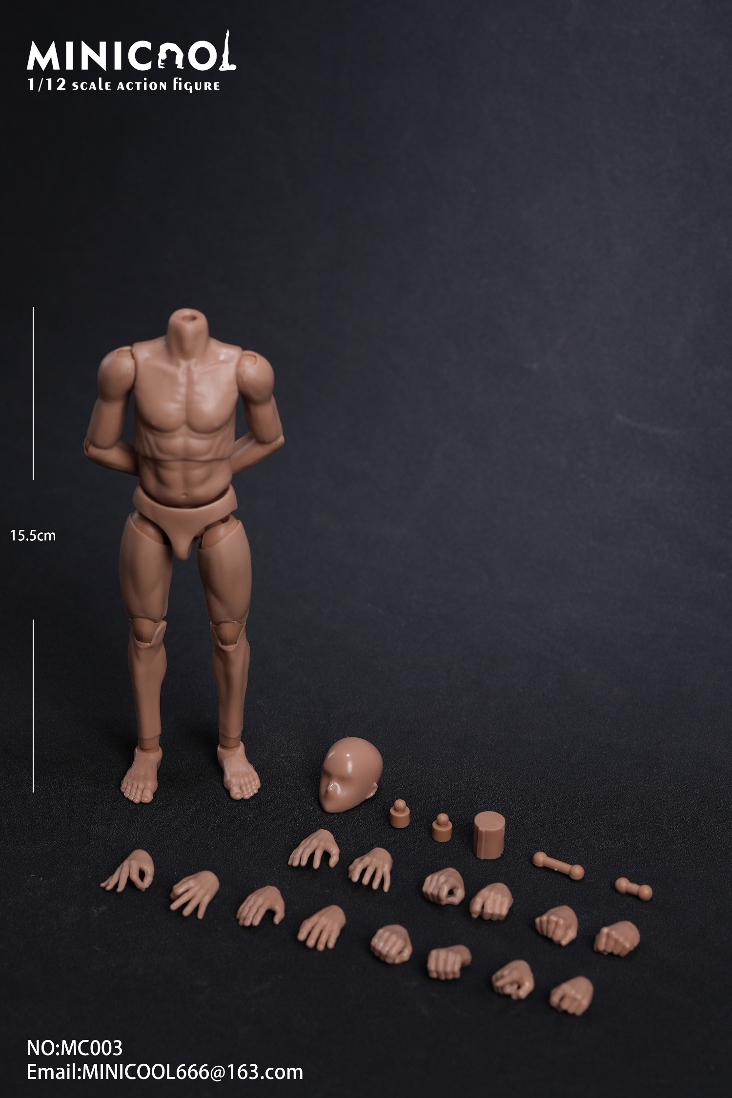  Artikelbild 1 des Artikels “1/12 Body Minicool Suntan Neck version “