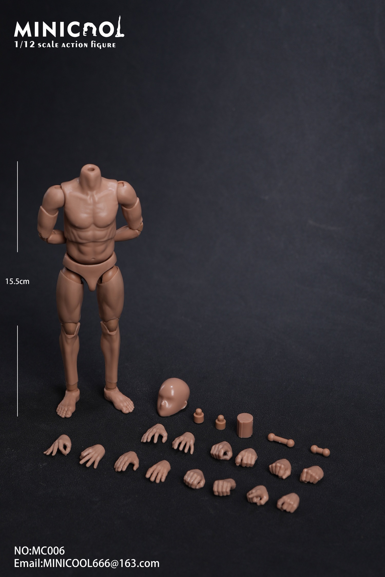  Artikelbild 1 des Artikels “1/12 Body Minicool Suntan Neck version “