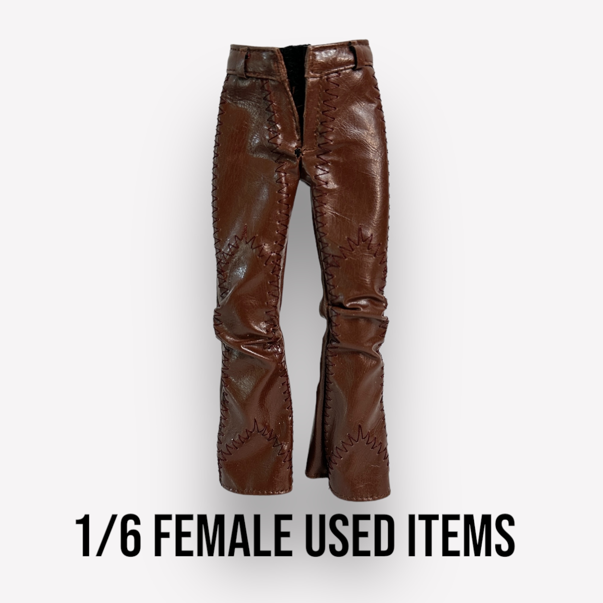  Product image 1 of the product “Female  Leather pants 1/6 ”