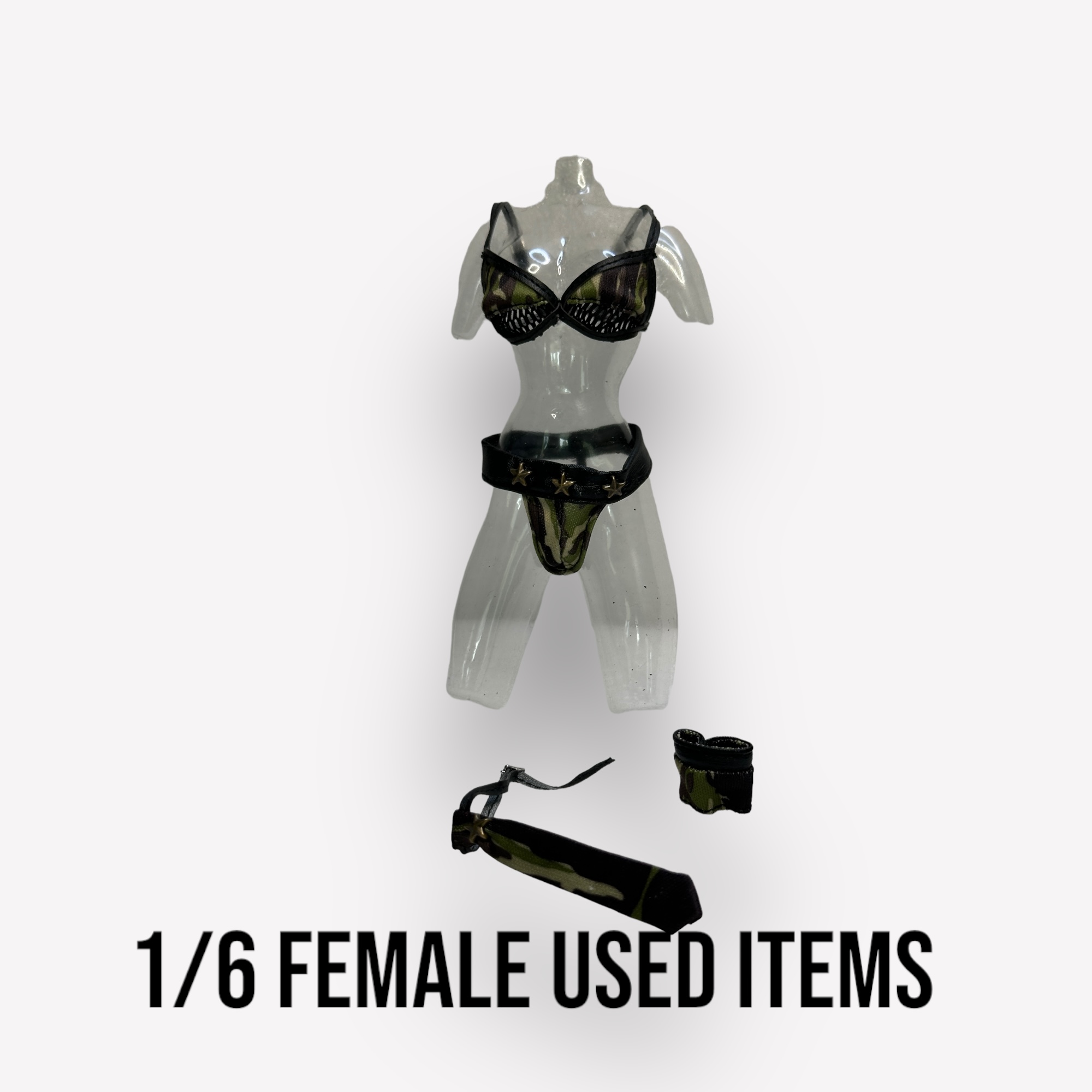  Product image 1 of the product “Female Sexy Camo  Outfit 1:6 ”