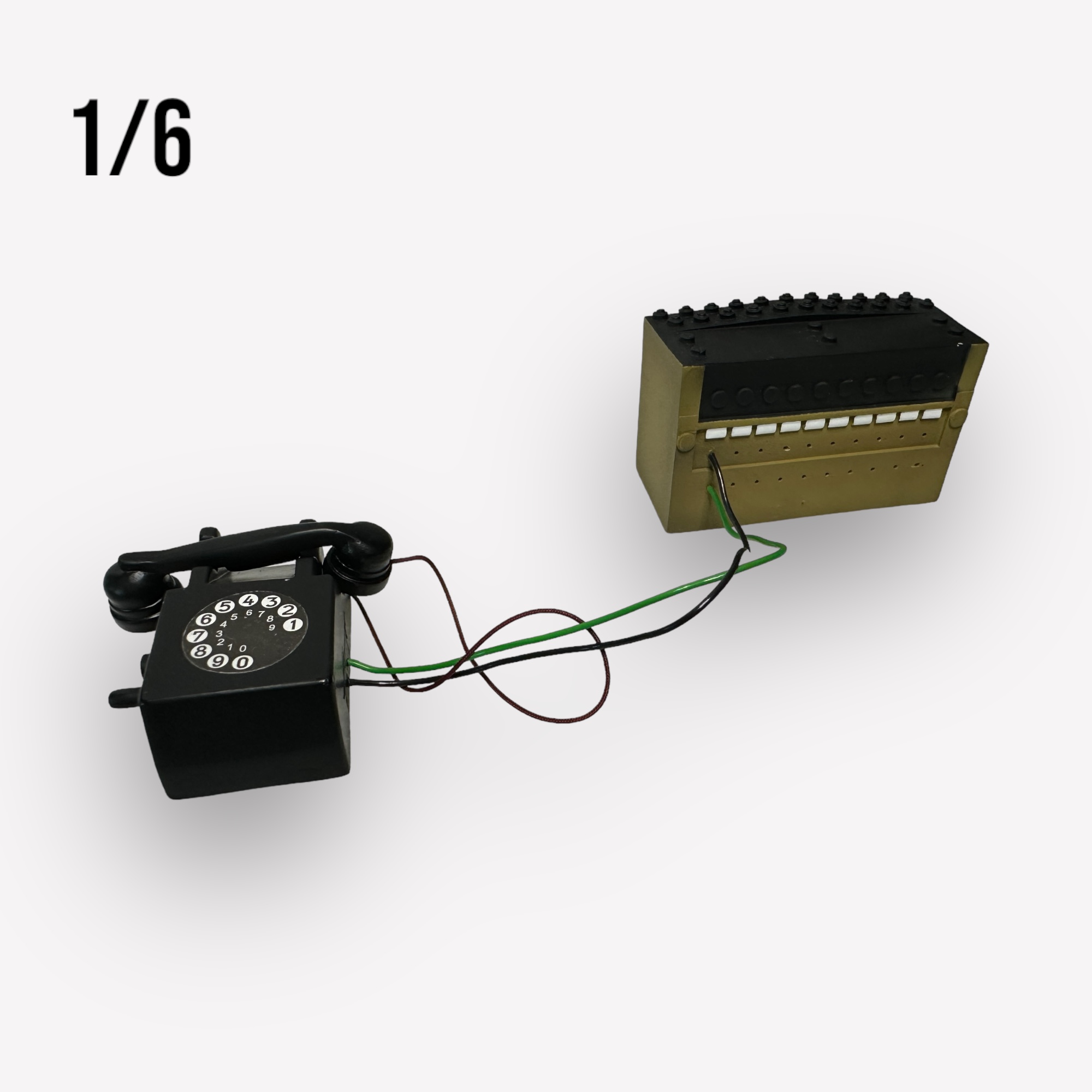  Artikelbild 1 des Artikels “Telephone  mit Verteiler 1940 in 1/6 “