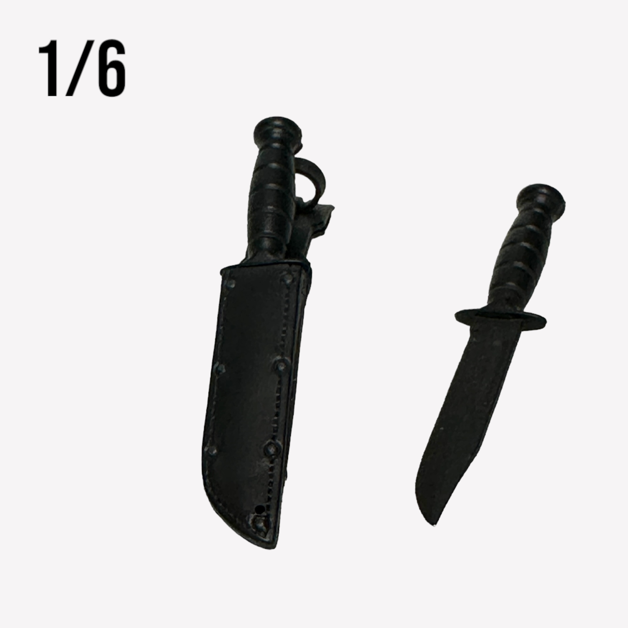  Artikelbild 1 des Artikels “KBAR Knife with Holster 1/6 “