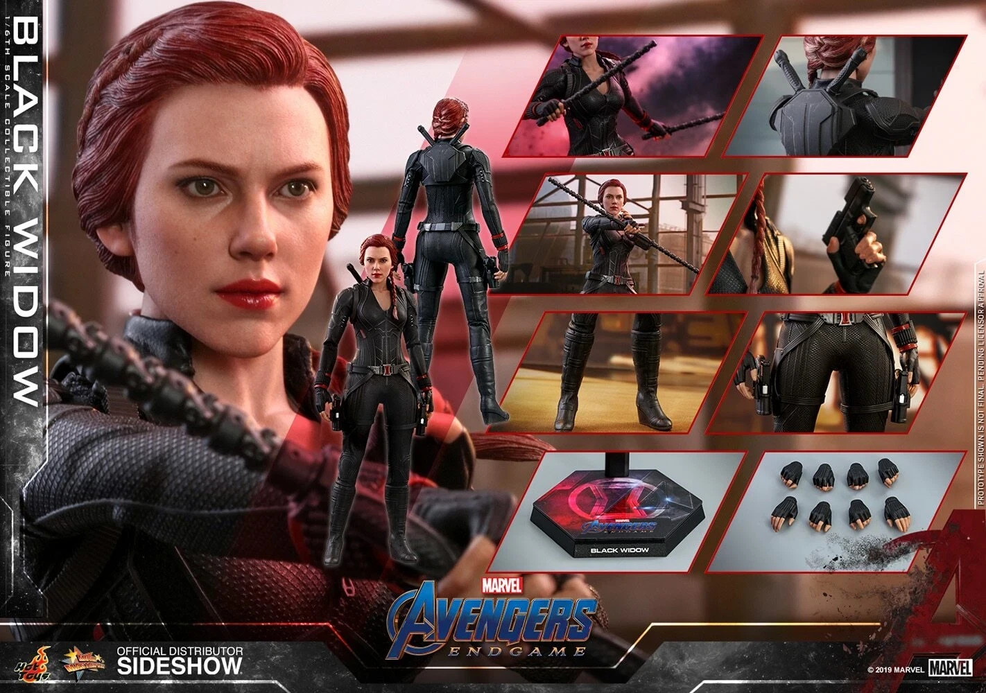  Artikelbild 1 des Artikels “1/6 Scale Black Widow - Avengers: Endgame - Movie Masterpiece Series “