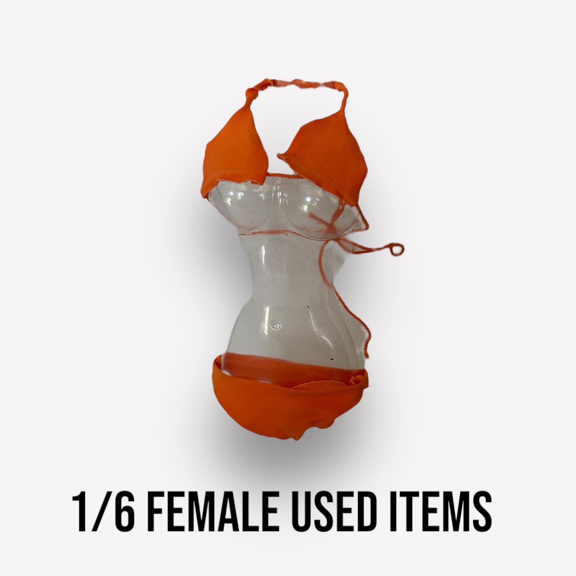  Product image 1 of the product “Tanga and Top orange not Perfect 1/6 ”