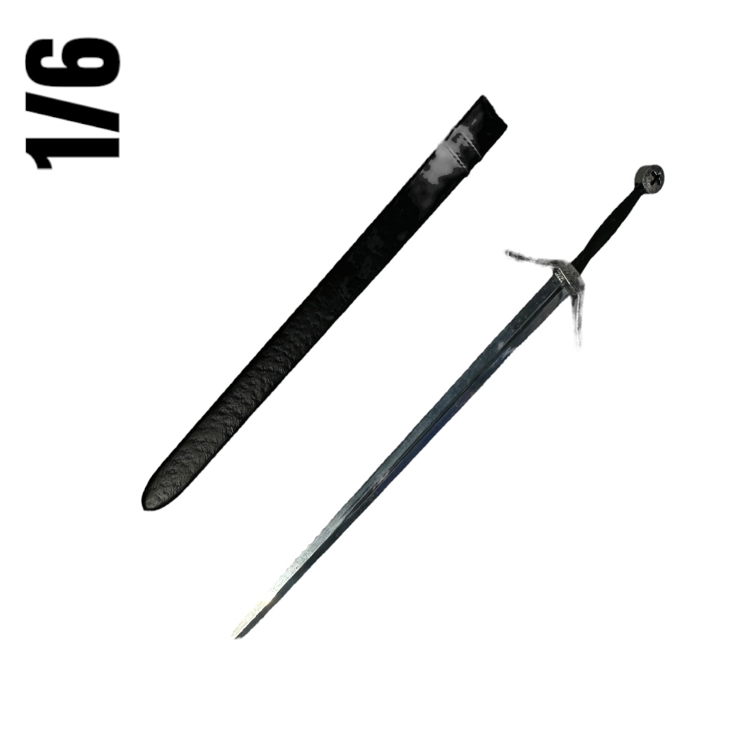  Product image 1 of the product “Longword in Die cast and Scabbard 1/6 ”