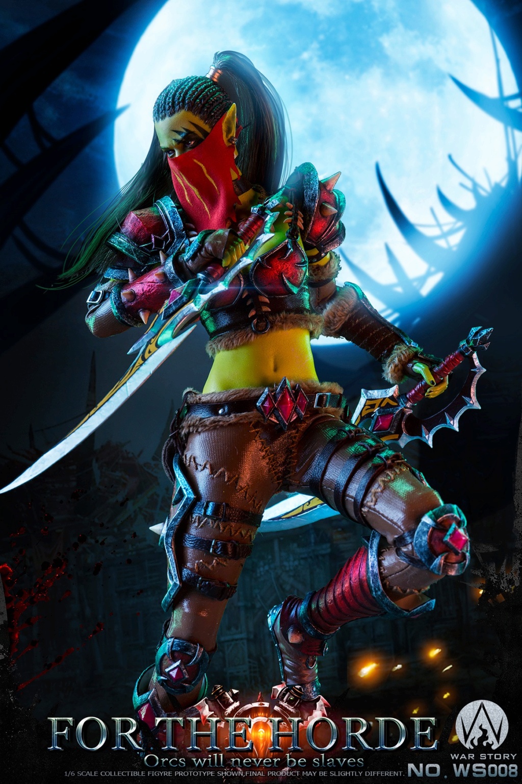  Artikelbild 1 des Artikels “War Story 1/6 Soldier human, Orc Assassin, For the Horde “