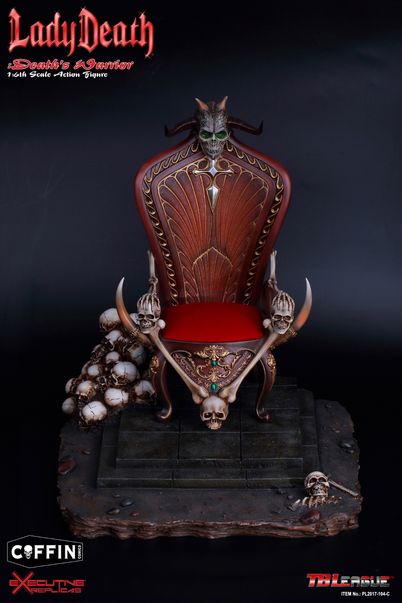  Artikelbild 1 des Artikels “Lady death  Death Throne 1:6 “