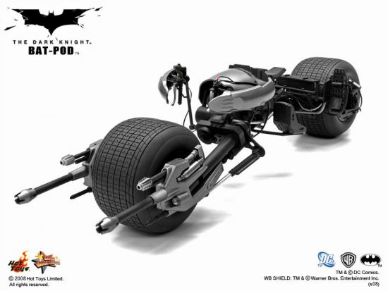  Artikelbild 1 des Artikels “The Dark Knight - 1:6th scale BAT-POD collectible “