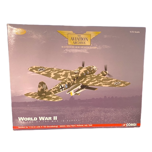  Product image 1 of the product “1/72 Heinkel He111H-22 & Fi-103, III/KG3, Gilze-Rijen, 1944 ”