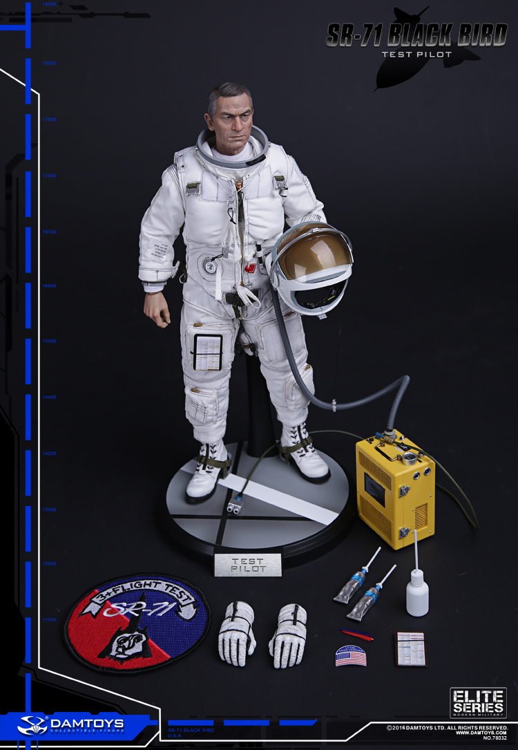  Artikelbild 1 des Artikels “DAMTOYS 1/6 SR-71 ”BLACK BIRD” TEST PILOT “