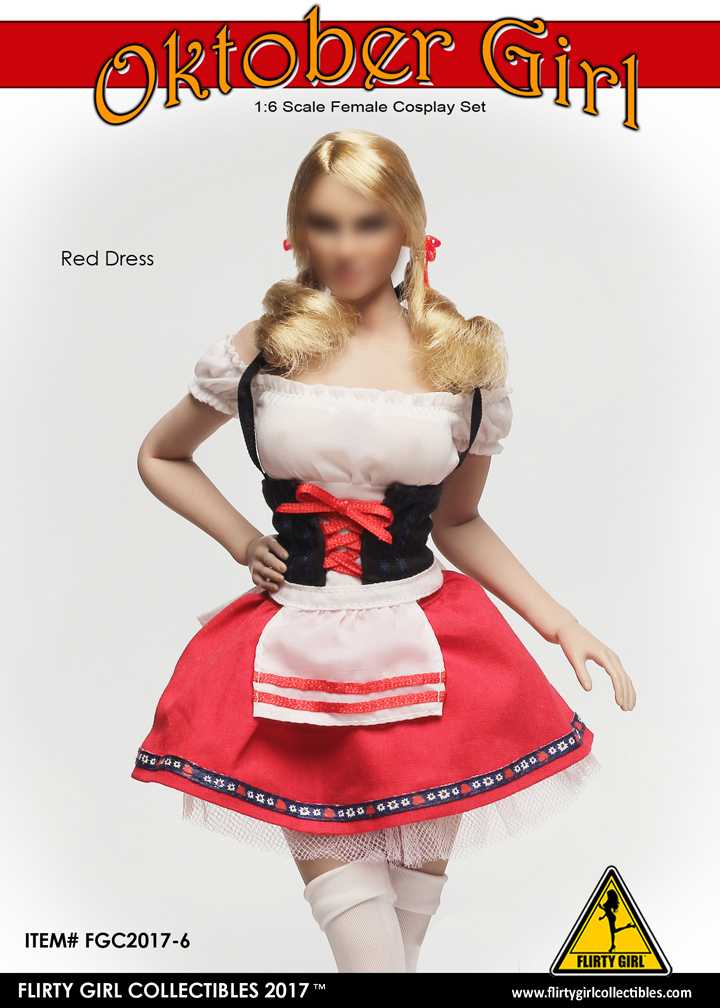  Artikelbild 1 des Artikels “Oktoberfest ROT Clothing Set im Maßstab 1:6 “