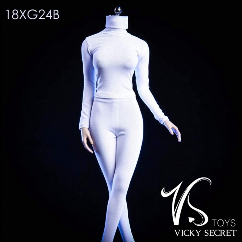  Product image 1 of the product “1/6 Female Lace Lingerie Set white ”