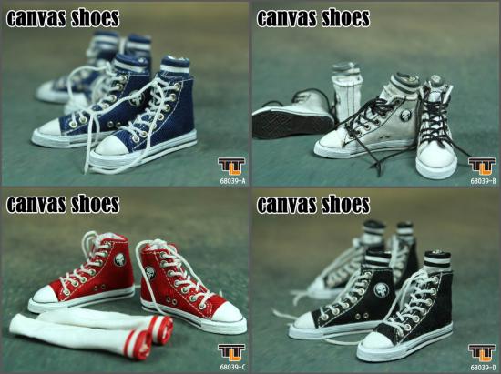  Artikelbild 1 des Artikels “Canvas Shoe Blue Male “