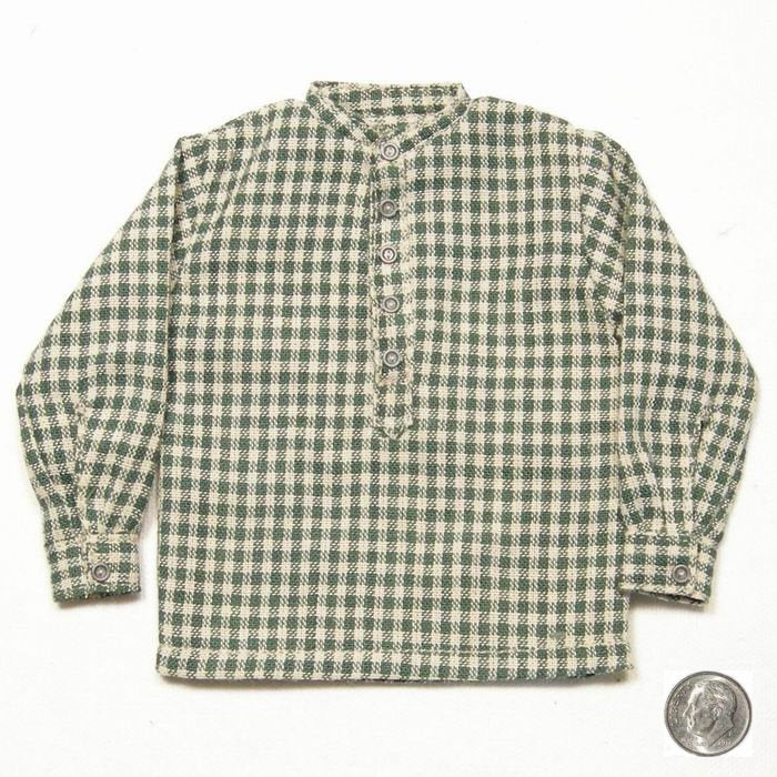  Product image 1 of the product “CW- Band Shirt  1:6 (green plaid) ”