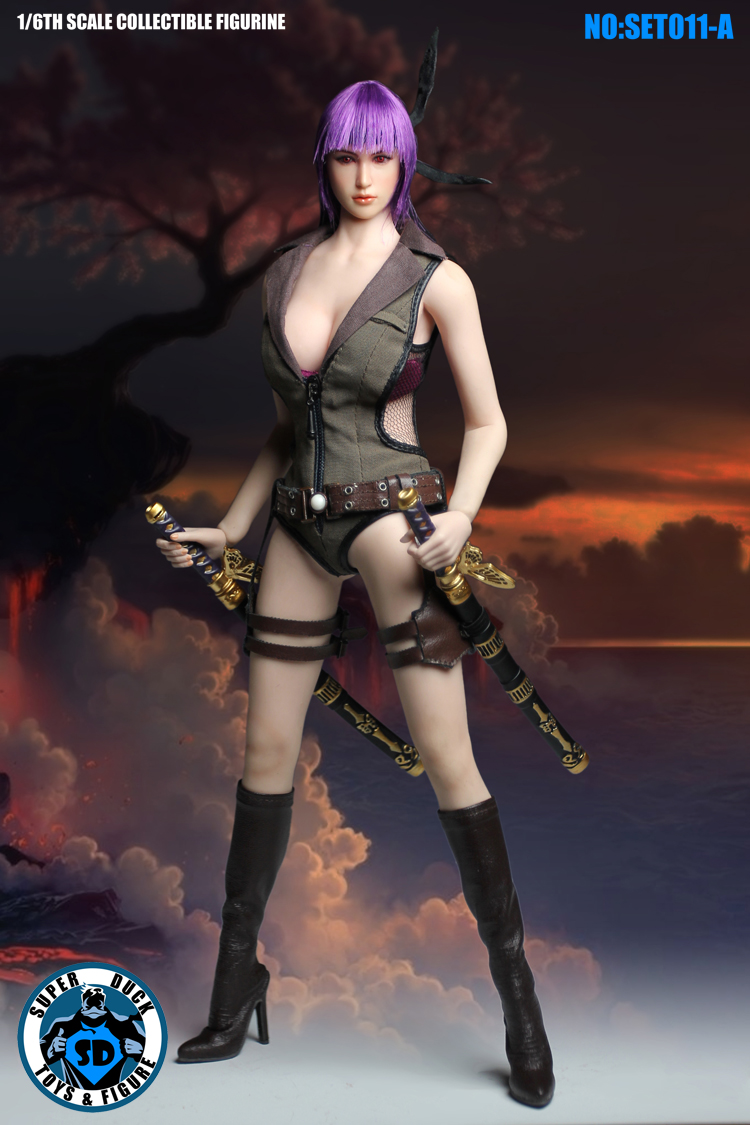  Product image 1 of the product “fighting girl head sculpt+outfits B ”